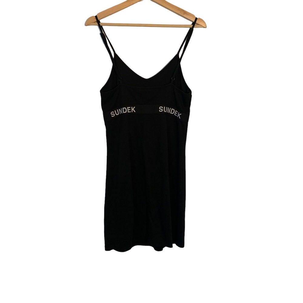 Sundek Black with White Logo Swim Cover Up Womens Size Medium